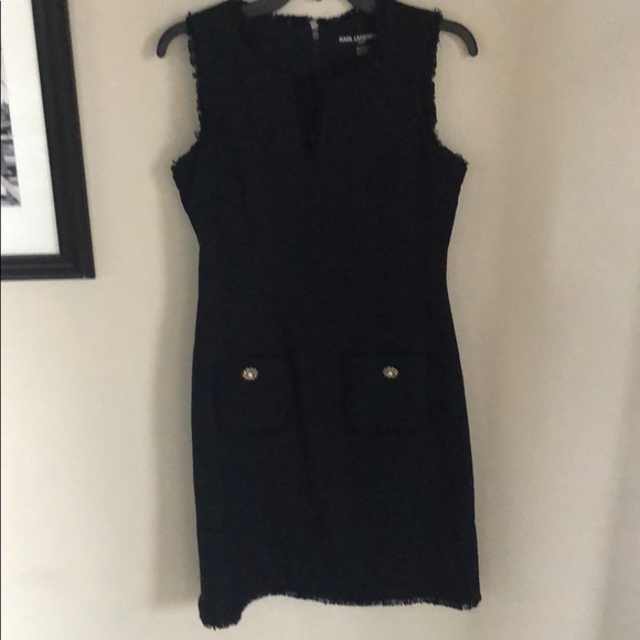 Karl Lagerfeld Dresses & Skirts - Simple navy blue dress. Karl Lagerfeld Dresses & Skirts - Simple navy blue dress.